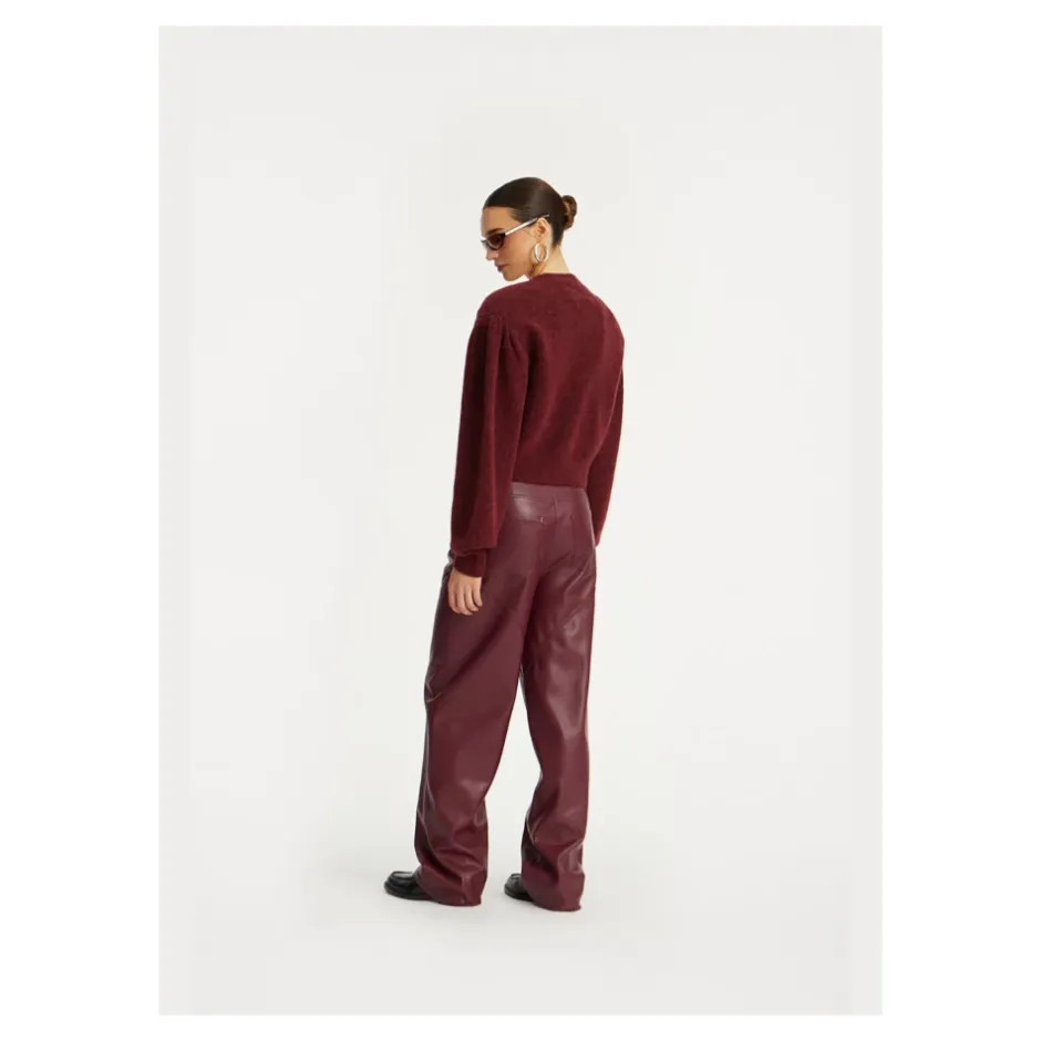 Hot Mid Waist Piping Bukser Dame Bukser