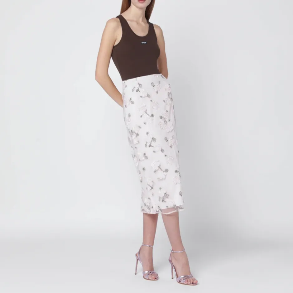 Midi Skirt Dame Nederdele