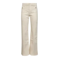 Hot Mid-rise Flared Jeans Dame Jeans