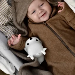 Discount - Cotton Fleece Baby Suit, 12002 - Melange Denver Børn Jumpsuits
