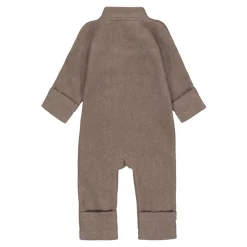 Discount - Cotton Fleece Baby Suit, 12002 - Melange Denver Børn Jumpsuits