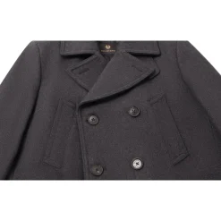 Hot Milford Peacoat Uld Kashmir Blanding Kul Frakker