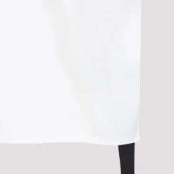 Clearance Milk White Cotton Hooded Tunic Trøjer