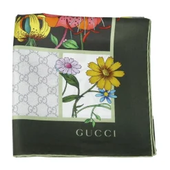 Discount Mini Blocks Flora Twill Dame Tørklæder