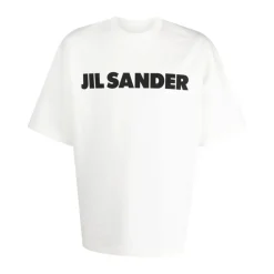 New Minimalist Logo Print Bomuld T-shirt T-Shirts