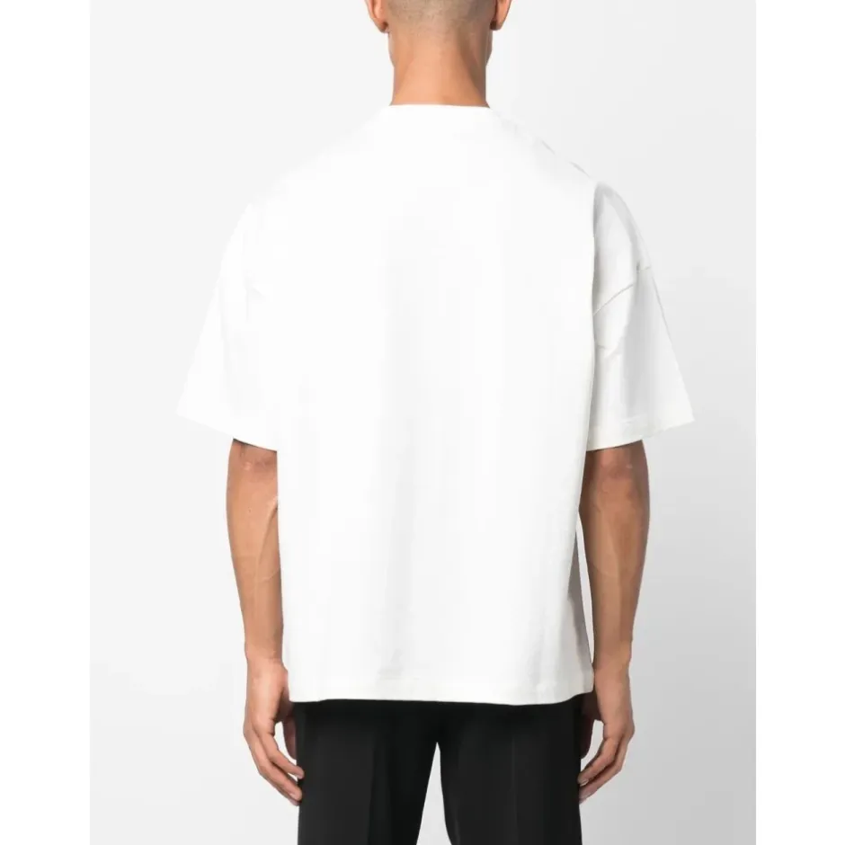 New Minimalist Logo Print Bomuld T-shirt T-Shirts