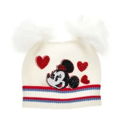 Hot Minnie Mouse Hat, Hearts and Pompoms Børn Huer & Kasketter