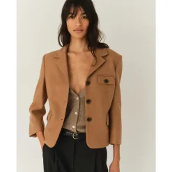 Clearance Mitch Fitted Jacket Dame Jakker