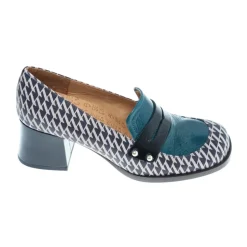 Online Mocassino in pelle e vernice Dame Pumps|Stiletter