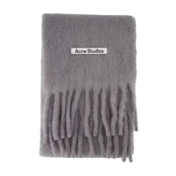New Mohair Logo Scarf Dame Halstørklæder Og Tørklæder|Tørklæder