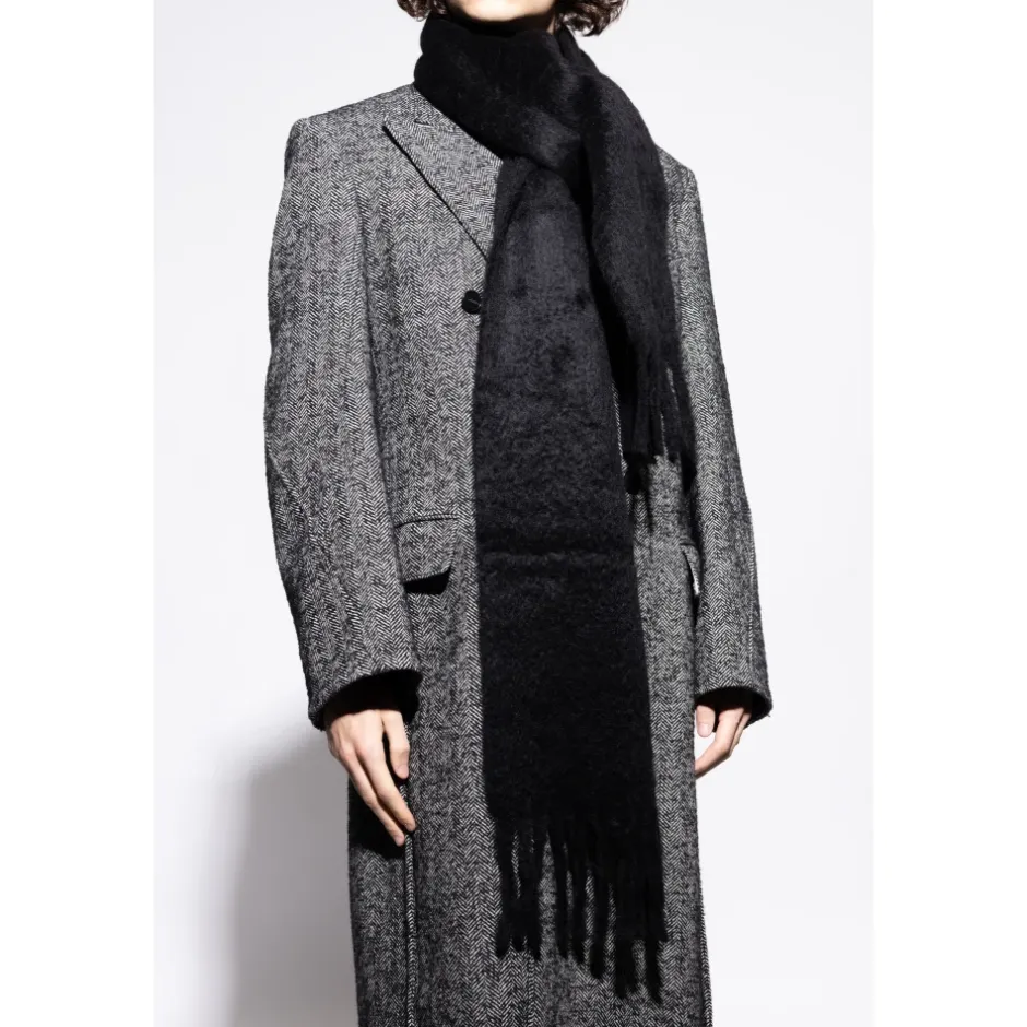 Sale Mohair Logo Scarf Halstørklæder Og Tørklæder