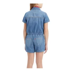 Mono Denim Jumpsuit Børn Jumpsuits