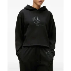 Best Monogram Hættetrøje med Nitter Dame Striktrøjer & Sweatere