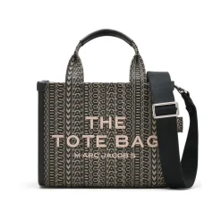 New Monogram Jacquard Top Handle Taske Dame Indkøbstasker