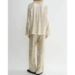Best Monogram Silk PJ Top Dame Bluser & Skjorter