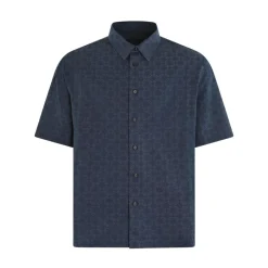 Hot Monogram Skinnende Skjorte Skjorter