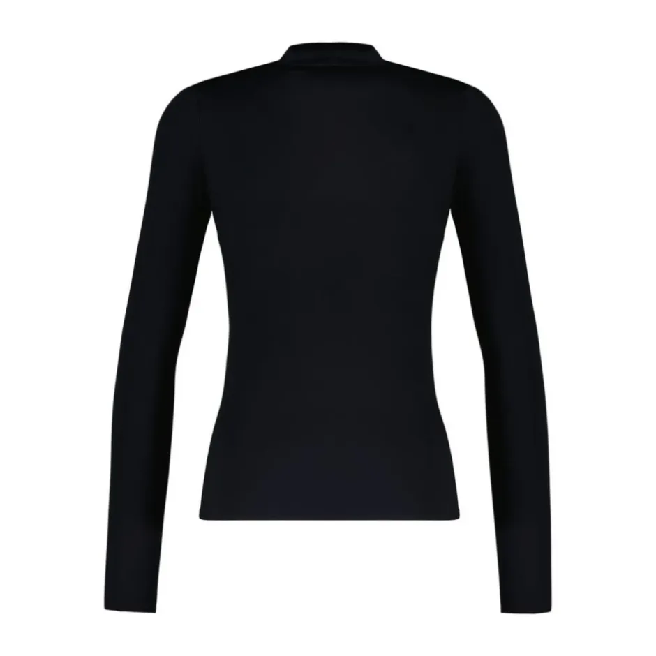 Discount Moon Logo Strass Jersey Highneck Top T-Shirts & Toppe|Træningstrøjer