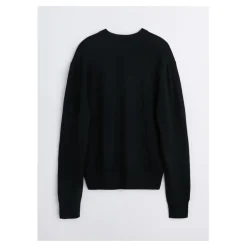 Outlet Moon Merino Sweater med V-hals Strik