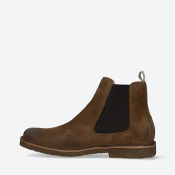 Clearance Mørk Khaki Ankelstøvler Chelsea Boots