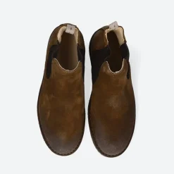 Clearance Mørk Khaki Ankelstøvler Chelsea Boots
