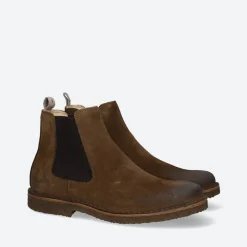 Clearance Mørk Khaki Ankelstøvler Chelsea Boots