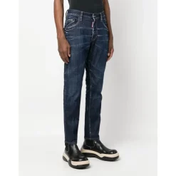 Hot Mørk Rensvask Skater Jeans Jeans