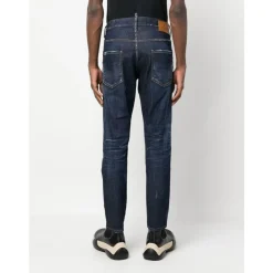 Hot Mørk Rensvask Skater Jeans Jeans