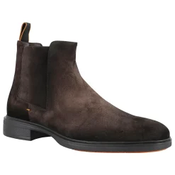 Discount Mørke Ruskind Ankelstøvle Chelsea Boots