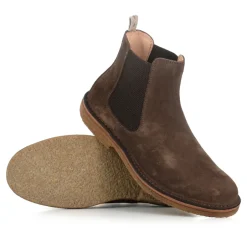 Sale Mørkee Chelsea-sko i ruskind Chelsea Boots