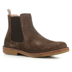 Sale Mørkee Chelsea-sko i ruskind Chelsea Boots