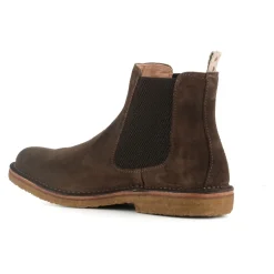 Sale Mørkee Chelsea-sko i ruskind Chelsea Boots