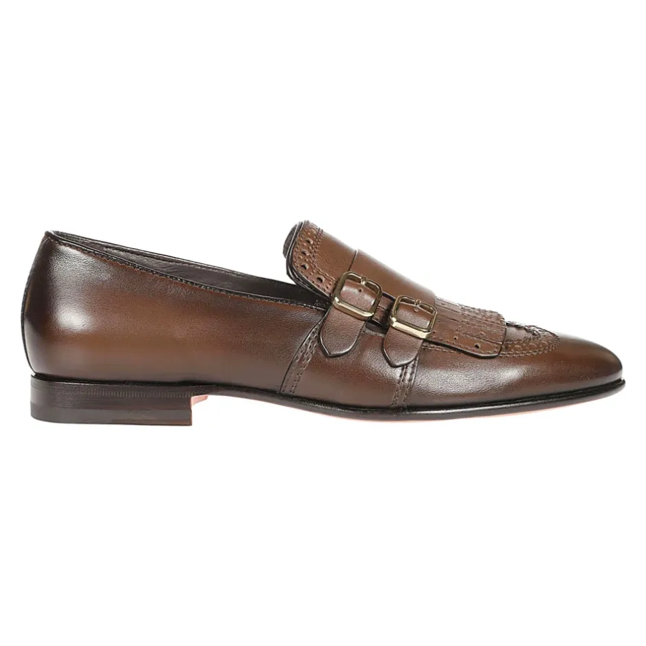 Discount Mørkee Double Monks Strap Sko Business Sko