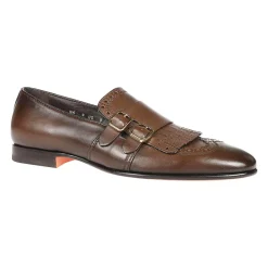 Discount Mørkee Double Monks Strap Sko Business Sko