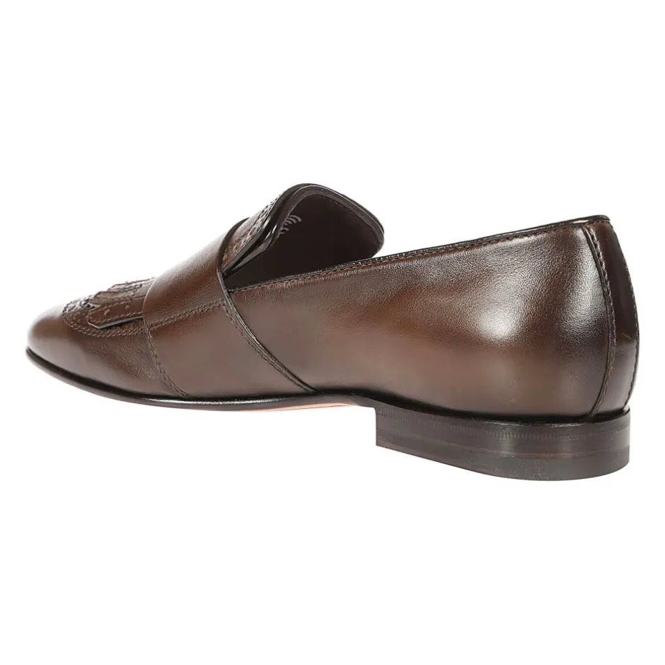 Discount Mørkee Double Monks Strap Sko Business Sko