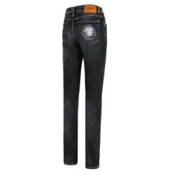 Hot Mørke La Medusa Broderi Jeans Jeans