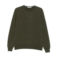 Online Mørke Cashmere Crew Neck Sweater Strik