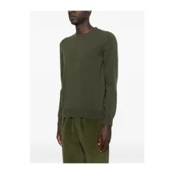 Online Mørke Cashmere Crew Neck Sweater Strik