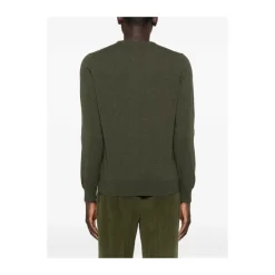 Online Mørke Cashmere Crew Neck Sweater Strik