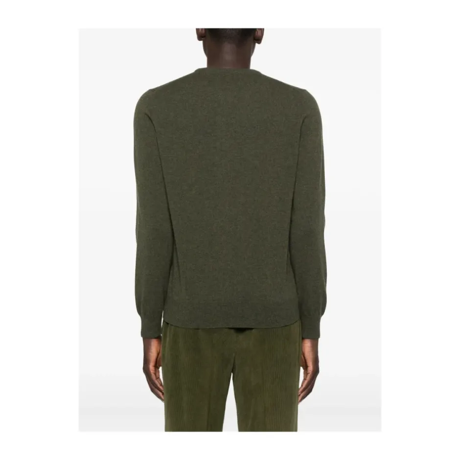 Online Mørke Cashmere Crew Neck Sweater Strik