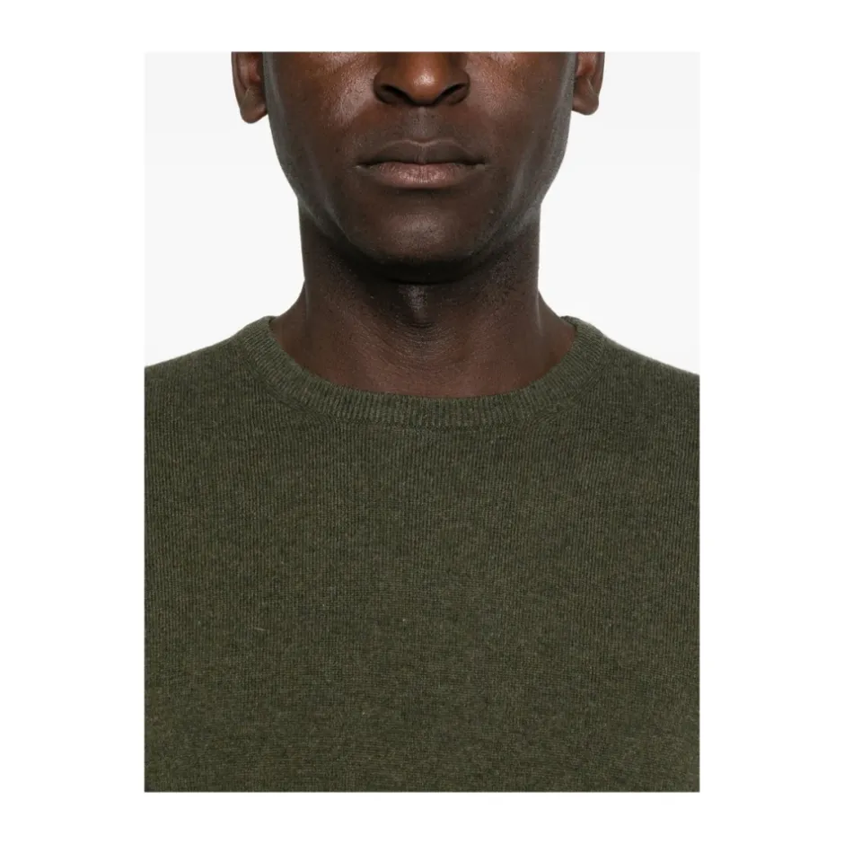 Online Mørke Cashmere Crew Neck Sweater Strik