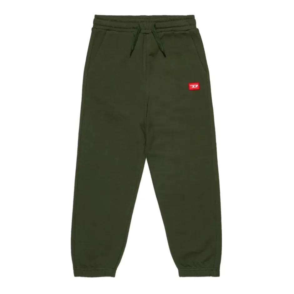 Mørkene bomulds sweatpants broderet logo Børn Underdele
