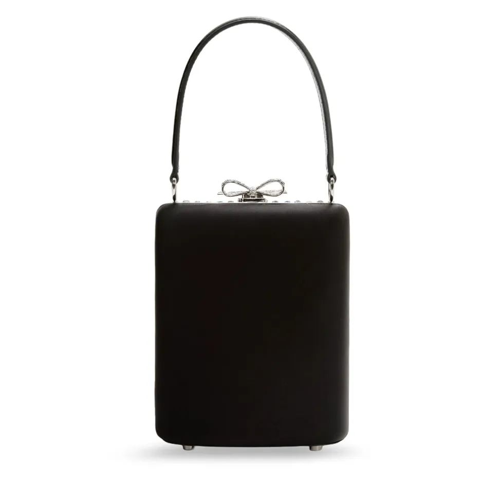 Clearance Multi Crystal Embellished Clutch Bag Dame Bæltetasker