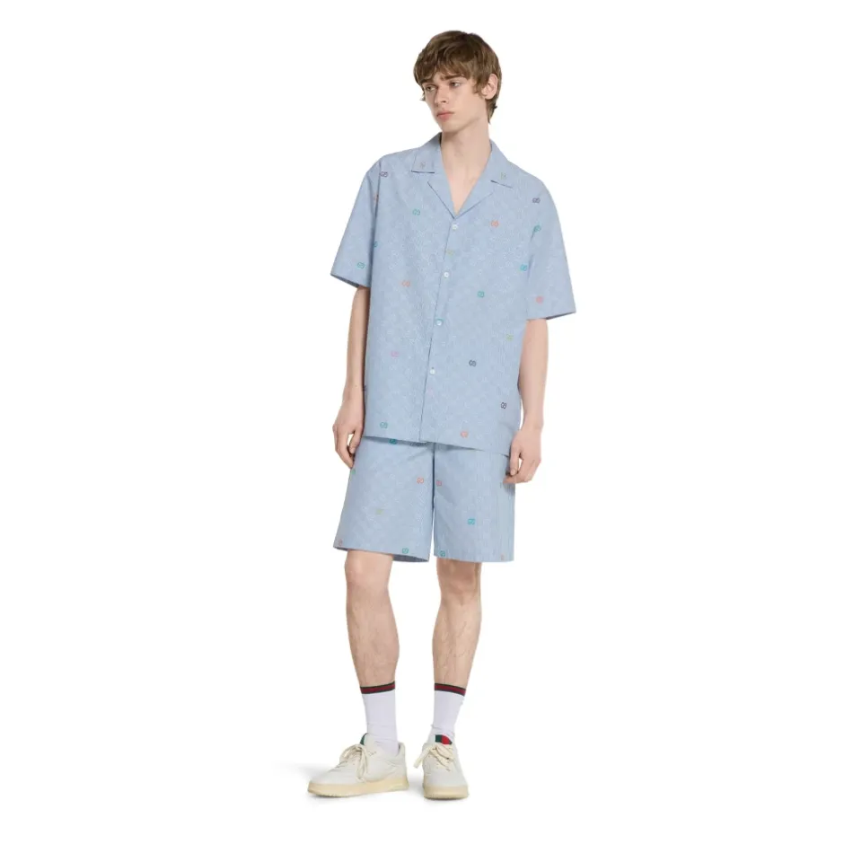 Best Multicoloured GG Stripe Shirt Skjorter