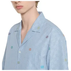 Best Multicoloured GG Stripe Shirt Skjorter