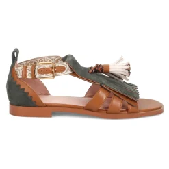 Discount Multifarvede Sandaler Dame Sandaler