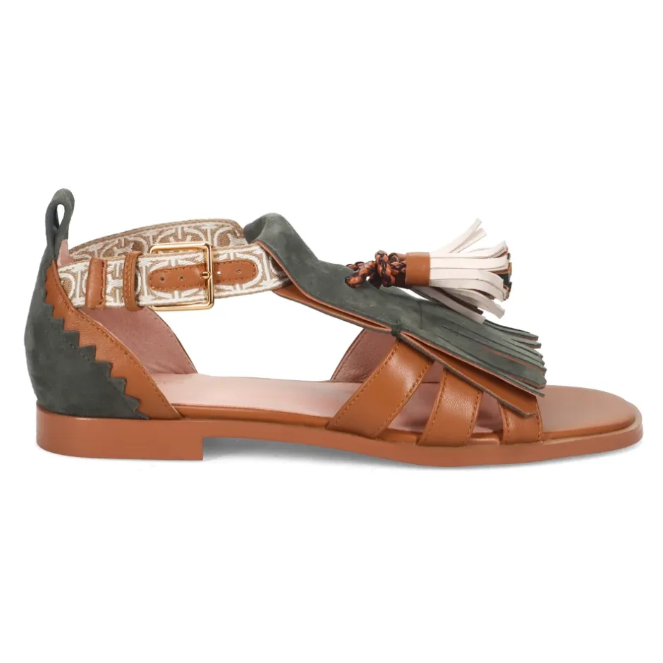 Discount Multifarvede Sandaler Dame Sandaler