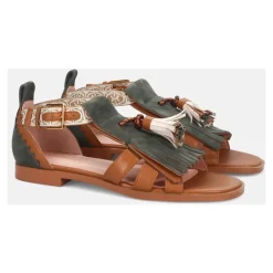 Discount Multifarvede Sandaler Dame Sandaler