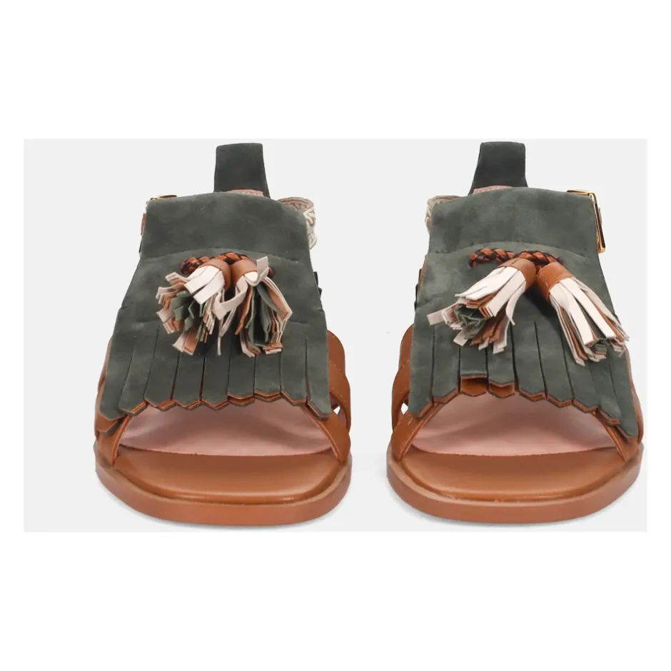 Discount Multifarvede Sandaler Dame Sandaler