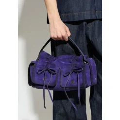 New Multipocket Suede Shoulder Bag Dame Tasker|Håndtasker