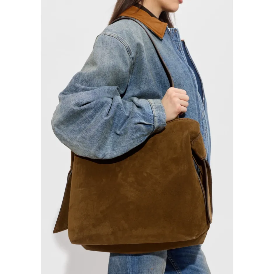 Musubi Suede Midi Bag Dame Tasker|Indkøbstasker